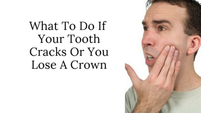 Man holding jaw in pain after cracked tooth dental emergency, Midtown Manhattan