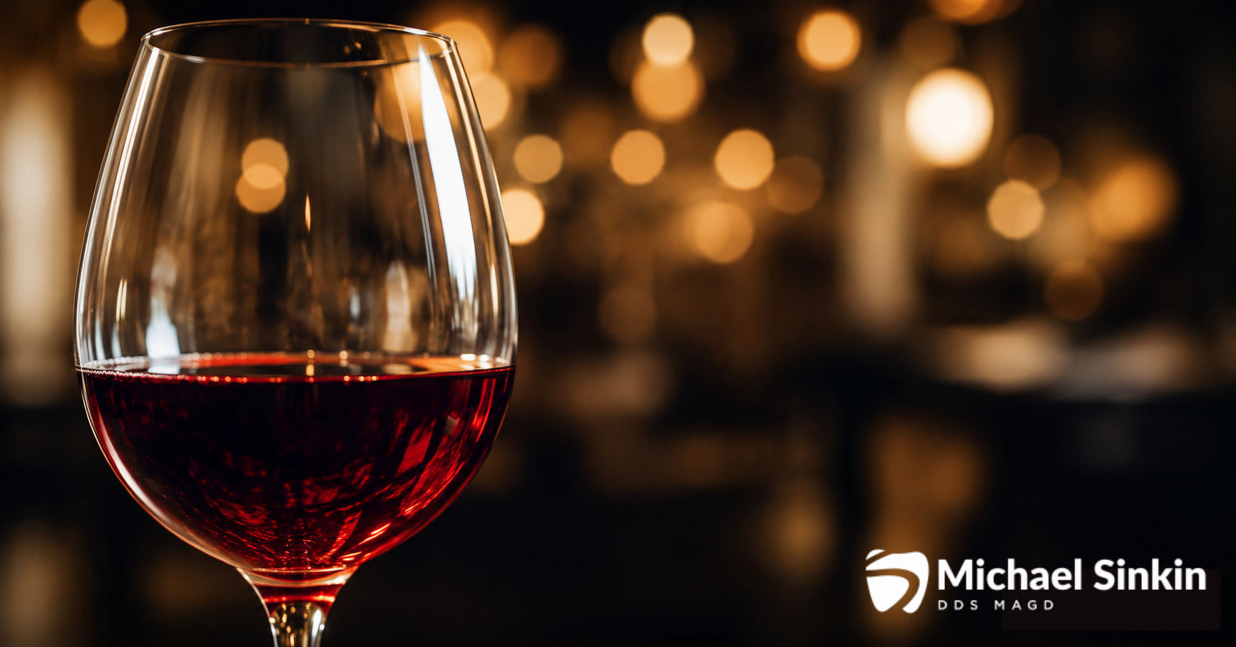 Does drinking wine stain teeth? A NYC dentist explains what red wine does to enamel.